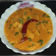 A picture of Dal Dhokali.