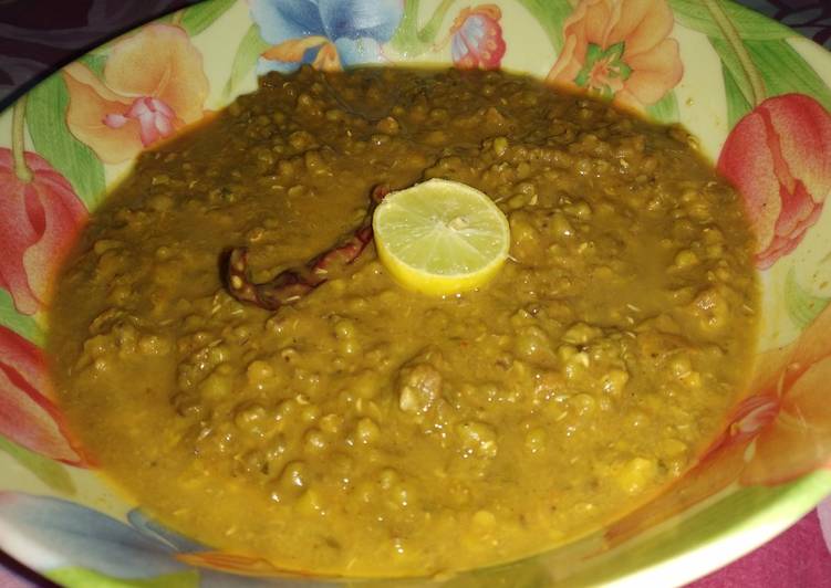 Recipe of Any-night-of-the-week Moong Dal Tadka