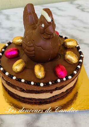 Une photo de Gâteau tout choco
