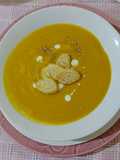 Sopa crema de calabaza