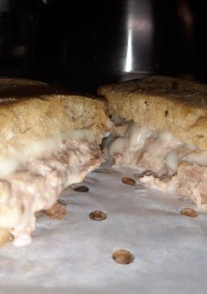 A picture of Tuna Melt (Air fryer).