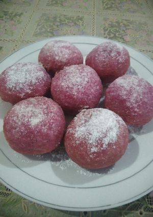 Foto resep Donat buah naga