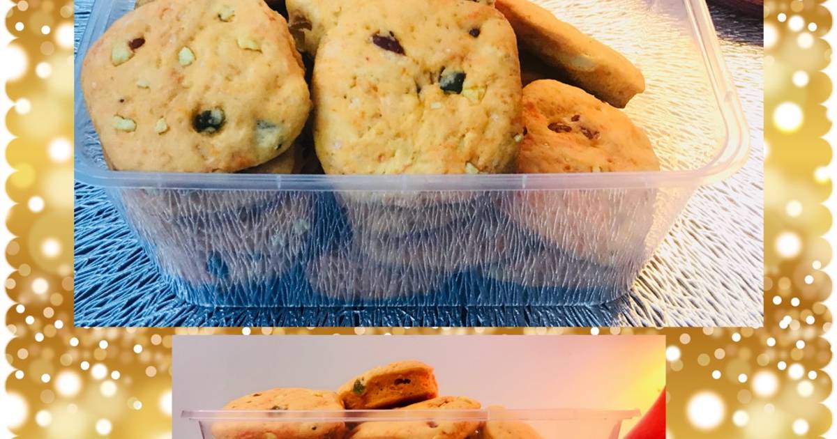 Karachi bakery homemade fruit biscuits recipe Recipe by DROOLSOME