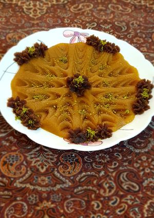 عکسی از دستور حلوا