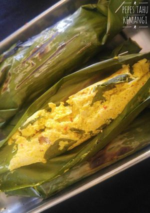 Foto resep Pepes tahu teri kemangi
