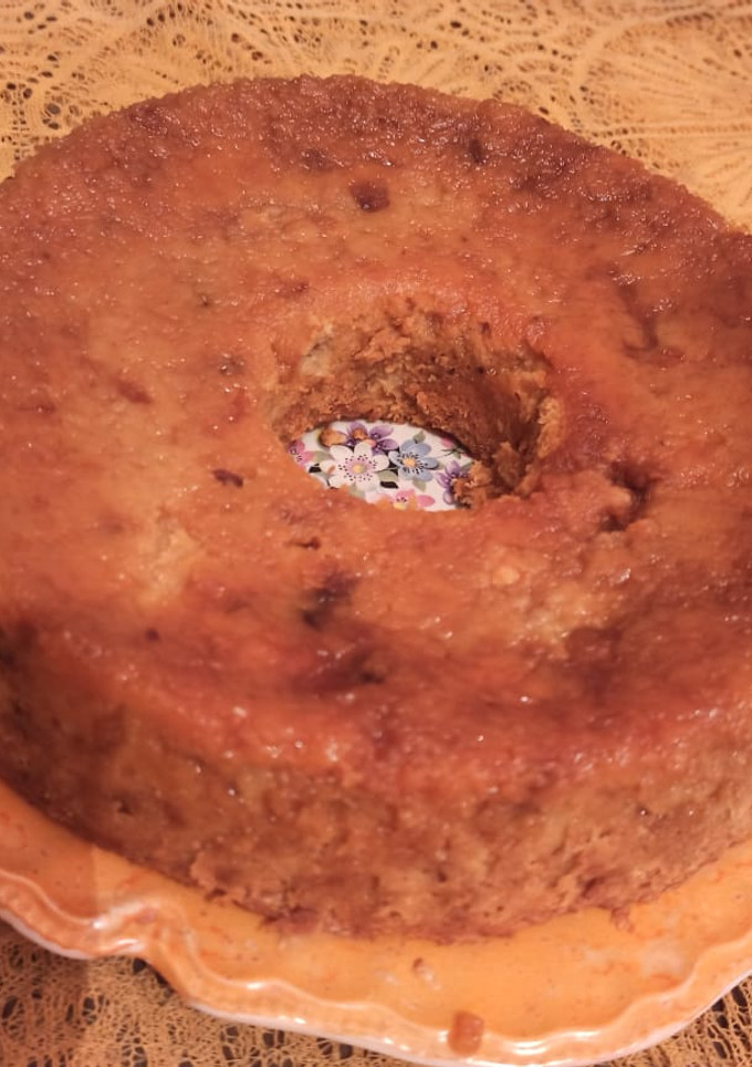 Una foto de Budín de pan 🍞