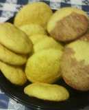 Polvorones con harina de arroz de vainilla y mixtos