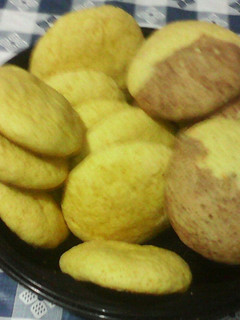 Una foto de Polvorones con harina de arroz de vainilla y mixtos