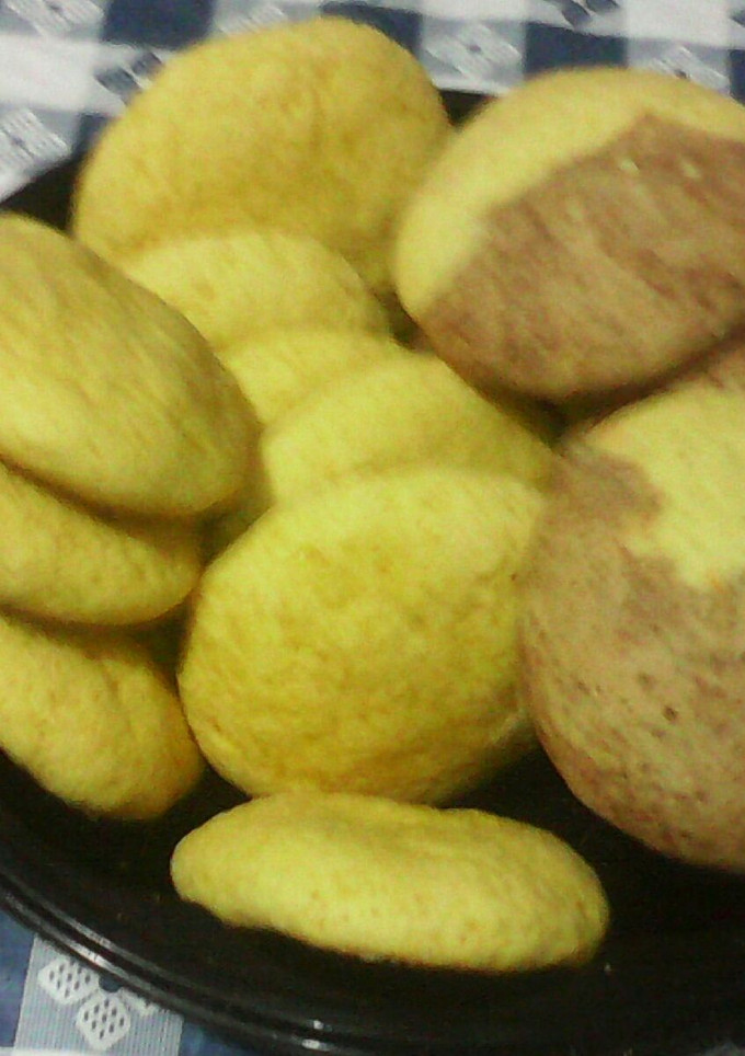 Una foto de Polvorones con harina de arroz de vainilla y mixtos