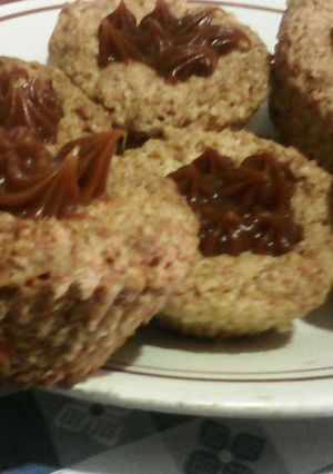 Una foto de Mini tortitas de avena y coco