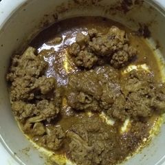 A picture of Hariyali gobhi tikka masala.