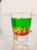 Shot de Halloween "Hemorragia Cerebral de Alien"