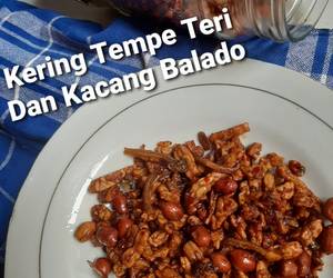 Mudah Cepat Memasak Kering Tempe Teri Dan Kacang Balado Ala Rumahan