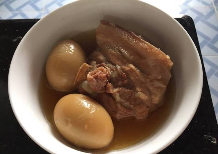 Recipe: Perfect Vietnamese Braised Caramelized  Pork with Duck Eggs
