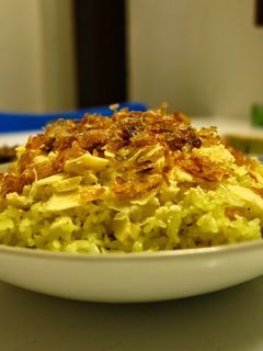 A picture of Vietnamese Sticky Rice with Mung Beans.