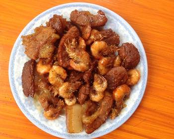 New Recipe Vietnamese Braised Pork Belly with Shrimp Home Style