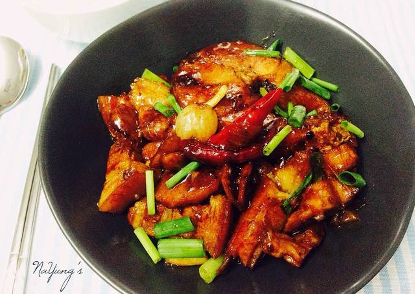 Vietnamese Braised Fish Cooked in a Clay Pot