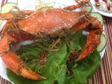 Vietnamese Roasted Crab in Salt Crust