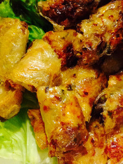 A picture of Vietnamese Fried Crab Spring Rolls.