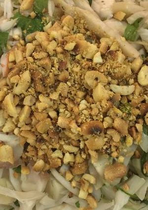 A picture of Vietnamese Young Jackfruit Salad From Auntie Gai.