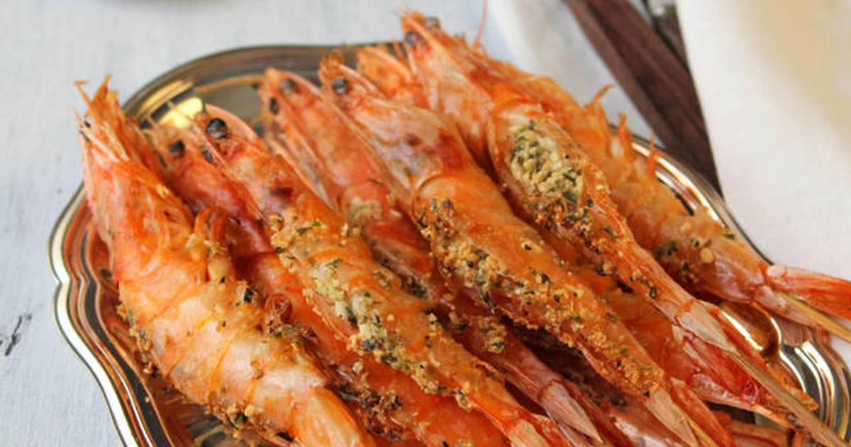 Grilled Garlic Butter Shrimp Recipe By Cookpad Vietnam Cookpad