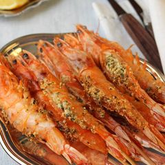 A picture of Grilled Garlic Butter Shrimp.