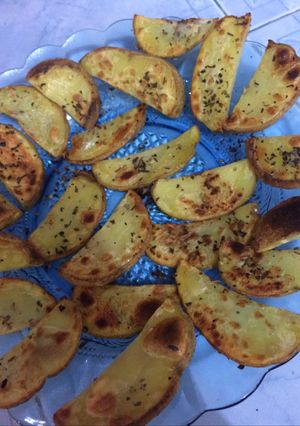 Foto resep Kentang panggang sehat tanpa oven