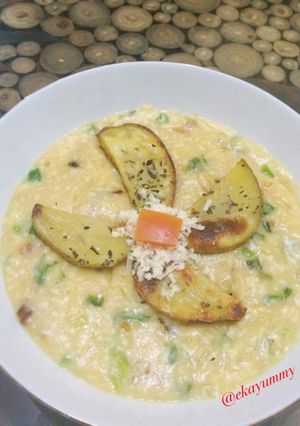 Foto resep Sup krim keju