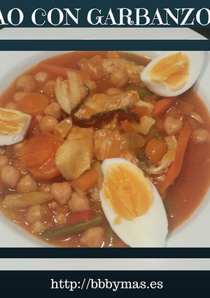 Foto principal de ¿Poco tiempo? Bacalao con garbanzos