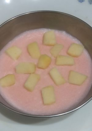 A picture of Diet Rose kheer.