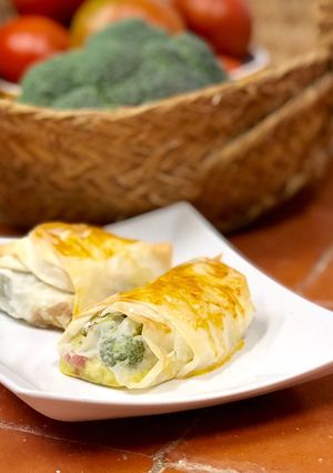 Foto principal de Rollitos de brócoli, con esta receta el brócoli será tu mejor amigo!!