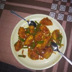 A picture of Fried rava idli.