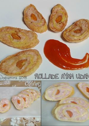 Foto resep Rollade Ayam dan Udang