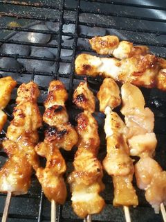 Foto resep Sate ayam bumbu kacang..endeess