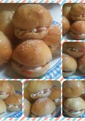 Foto resep Burger home made isi suka suka