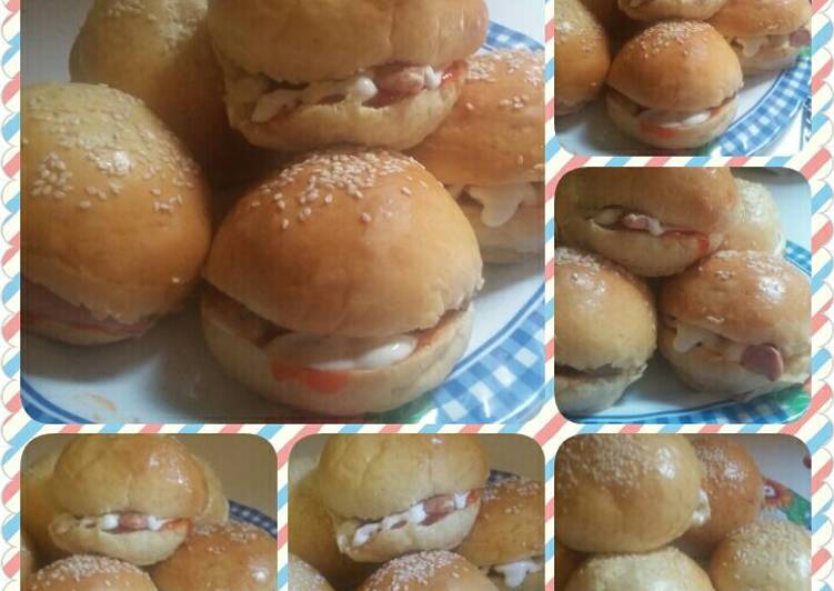 Burger home made isi suka suka