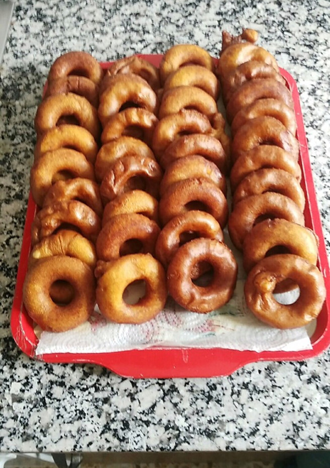 Una foto de Buñuelos de calabaza 🎃