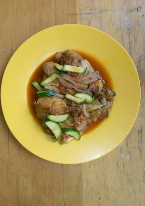 A picture of Chicken stew.