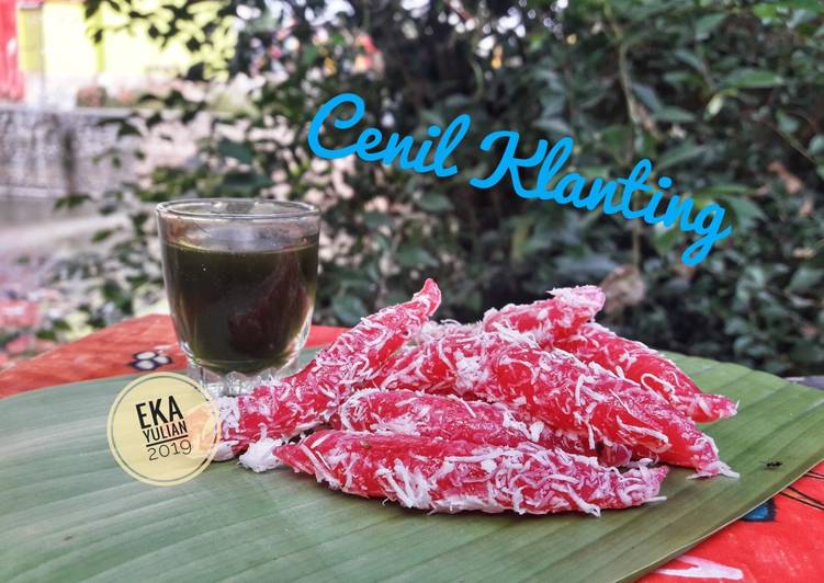 resep cara bikin Cenil a.k.a Klanting