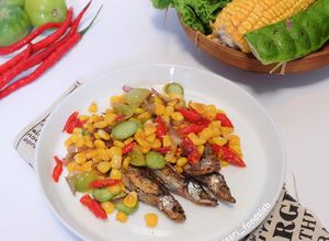 Foto resep Shisamo Tumis Jagung dan Petai
