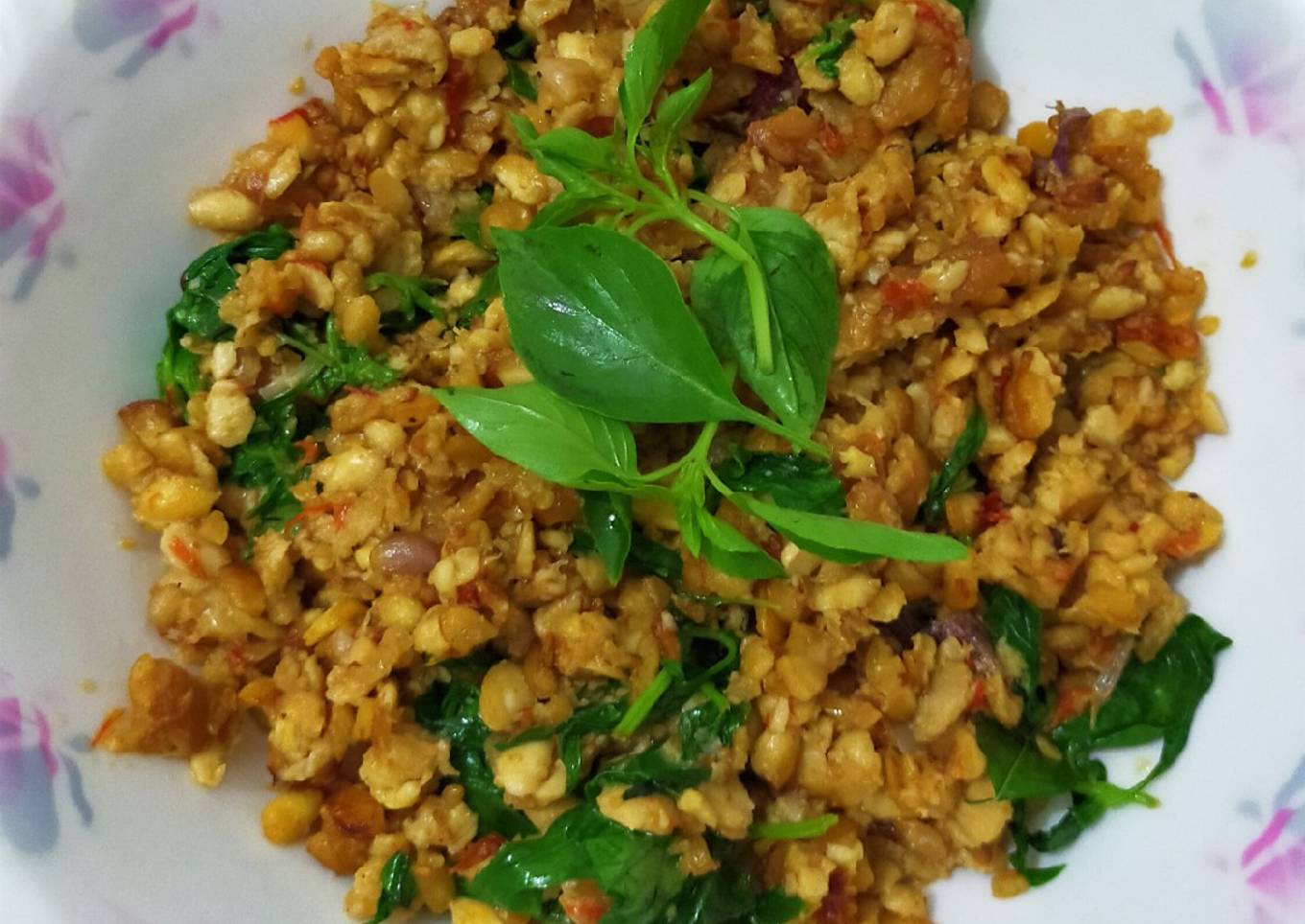 Tumis Tempe Kemangi