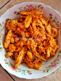 Foto resep Ayam suwir pedas