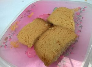 Una foto de Polvorones de cacahuete