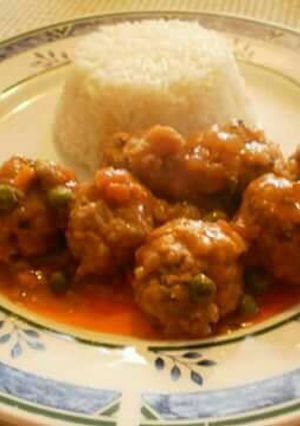 Una foto de Albóndigas de tarwi - Vegetarianas