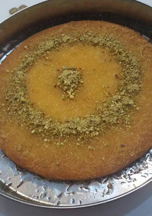 صورة لوصفة كنافة بالقشطة روووعة