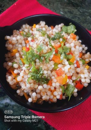 A picture of Sabudana khichdi #Fasting recepie.