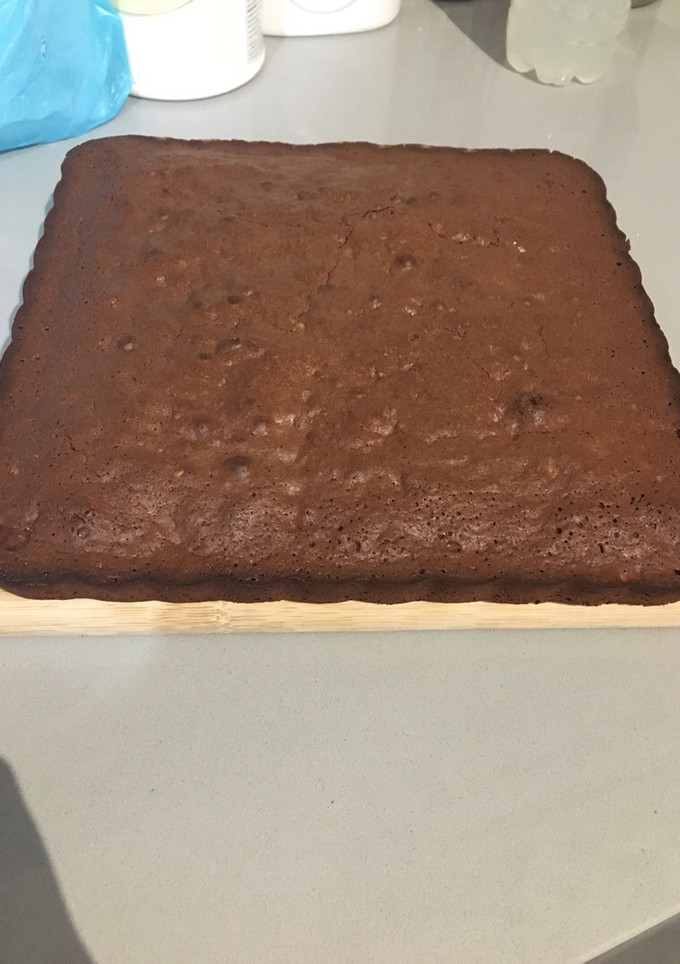 Una foto de Brownie fácil