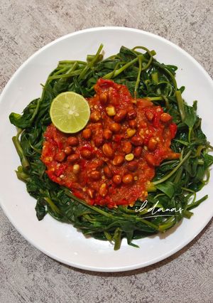 Foto resep Plecing Kangkung Khas Lombok