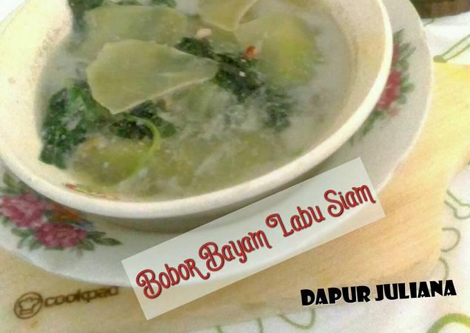 Resep Bobor Bayam Labu Siam Oleh Pawon Ndeso Artikah Cookpad