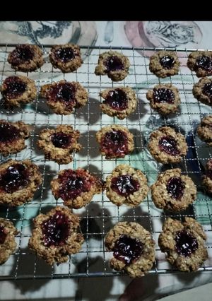 Una foto de Cookies de plàtan i flocs de civada